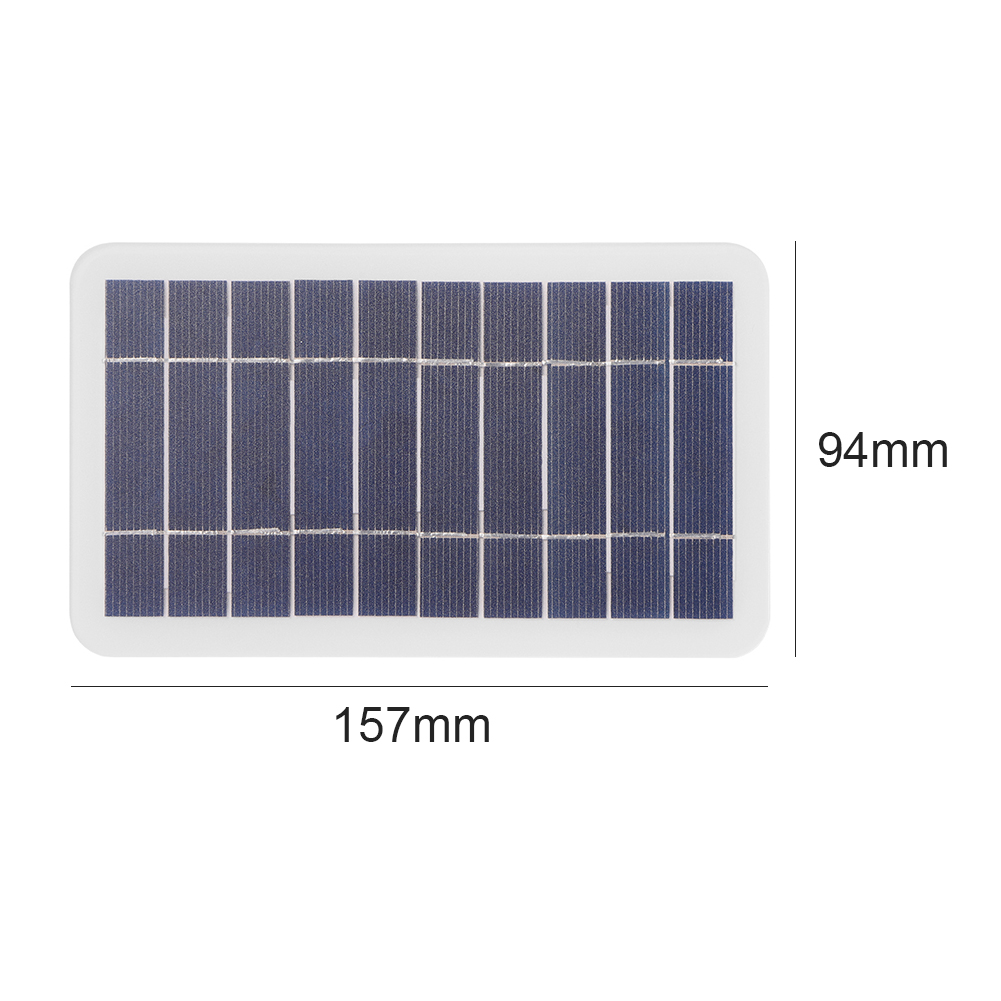 5V 5W Solar Panel Charger With - Solar Emergency Charger 评论和价格