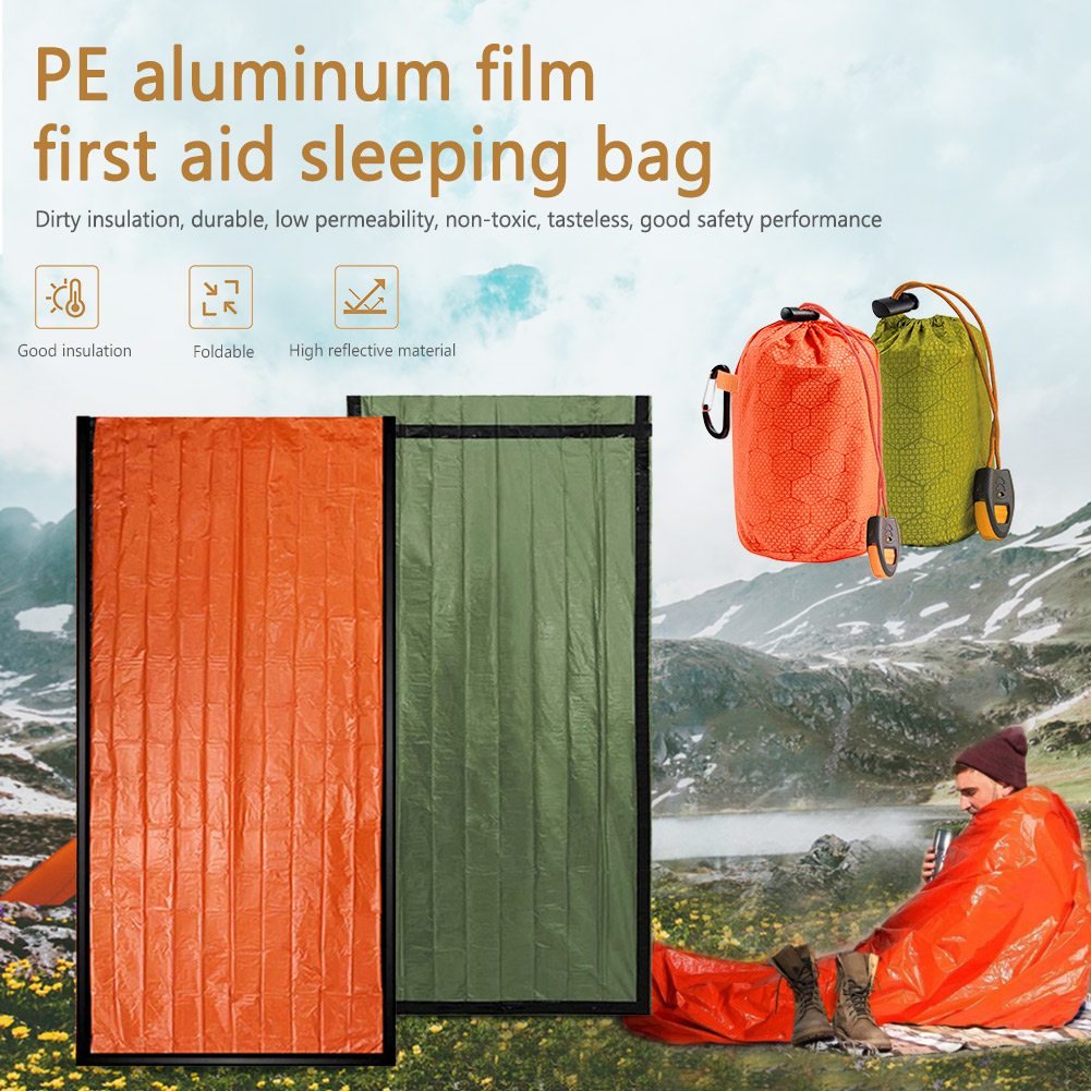 Thermal Sleeping Bag Portable  - Bivy Bag Emergency 评论和价格