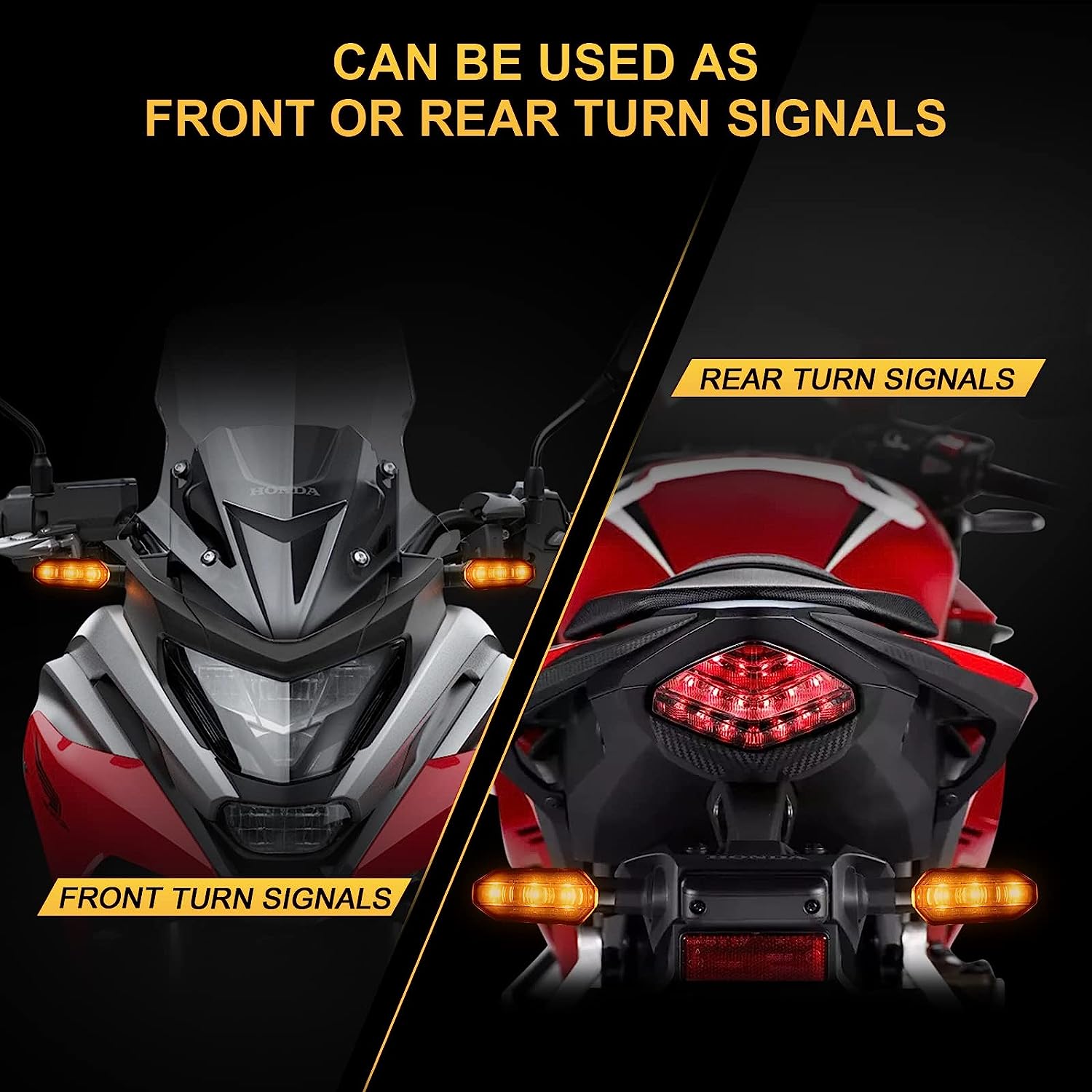 2/4 PCS 8mm Mini Motorcycle LE - Sos Light Strobe 评论和价格