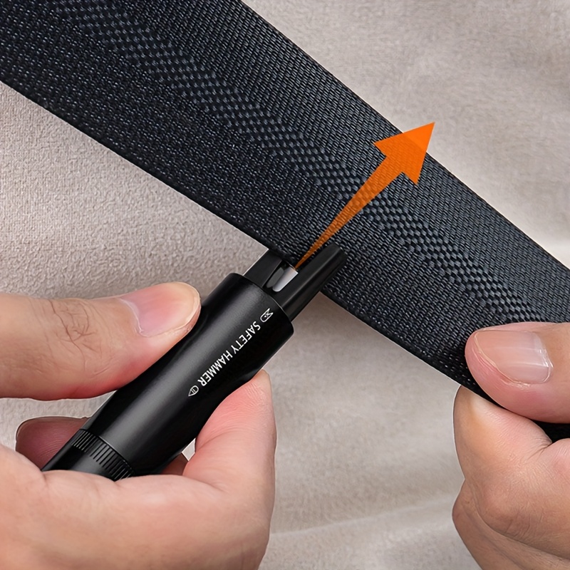 2-in-1 Car Safety Hammer with  - Rescue Rope Throw 评论和价格