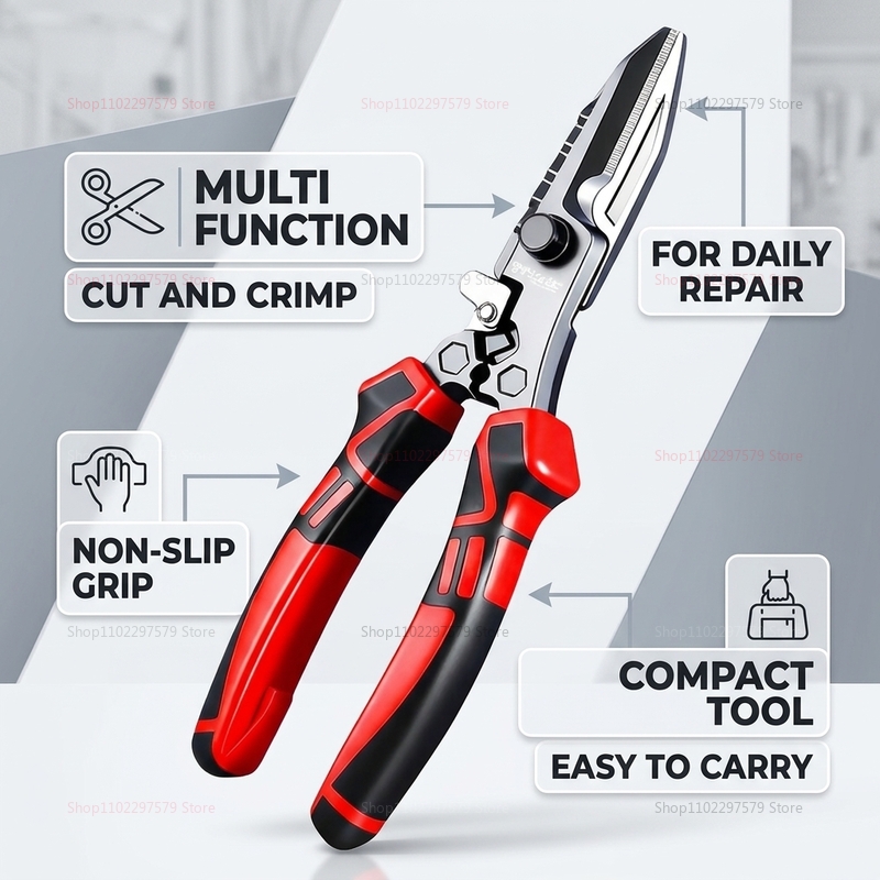 Multi Functional Electrician S - Multi Tool Plier 评论和价格