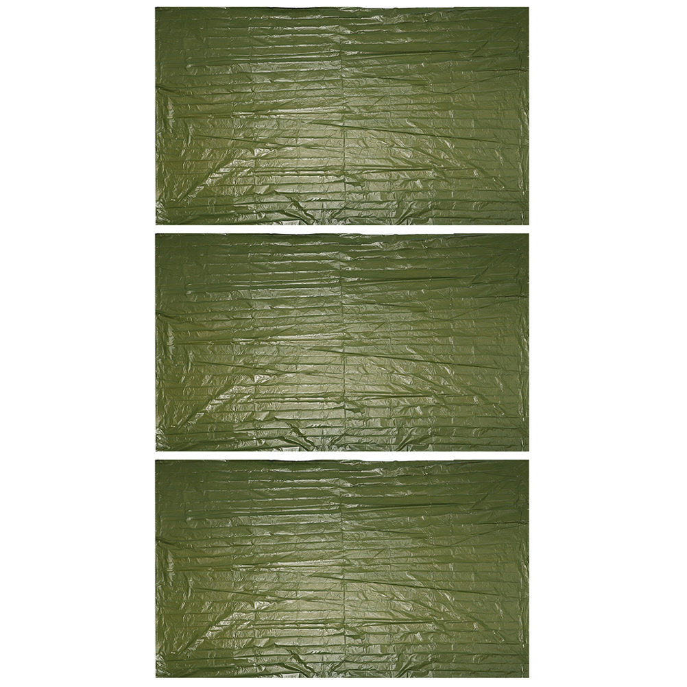 3Pcs Outdoor Emergency Blanket - Survival Blanket Reflective 评论和价格