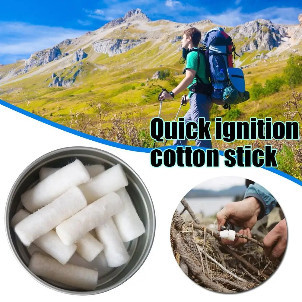 12pcs Outdoor Camping Paraffin - Fire Starting Kit 评论和价格