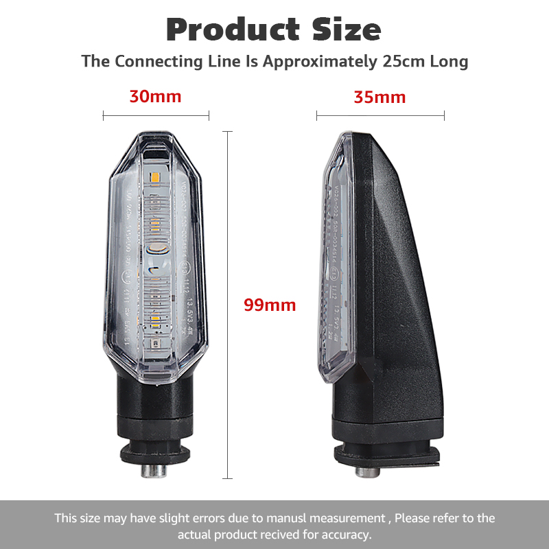 Motorcycle Turn Signal Dynamic - Sos Light Strobe 评论和价格