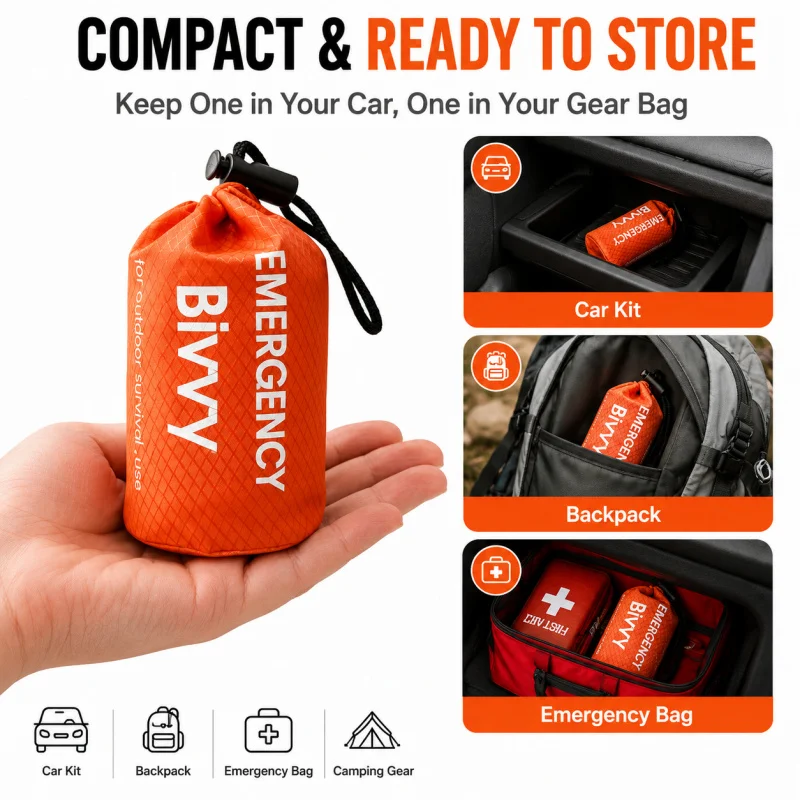 Emergency Sleeping Bag, PE Alu - Bivy Bag Emergency 评论和价格